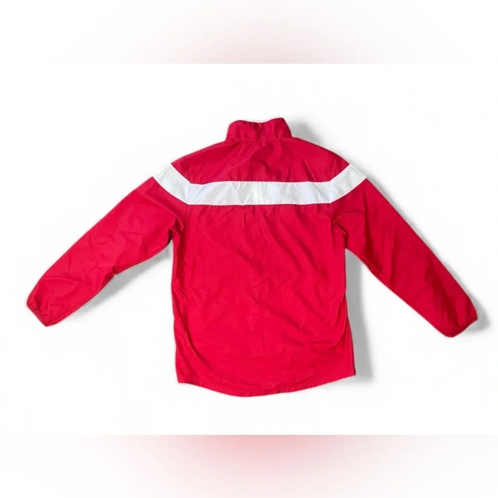 Nebraska Cornhuskers Red Adidas 1/4 Zip light Jacket Size Adult Small